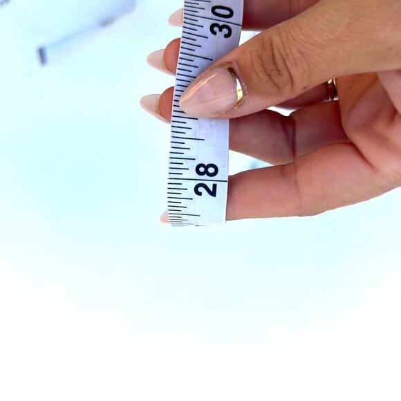 New Anthropologie Reiko Cigarette Fit Lizzy Fancy Pants White Striped 27 - Picture 10 of 11